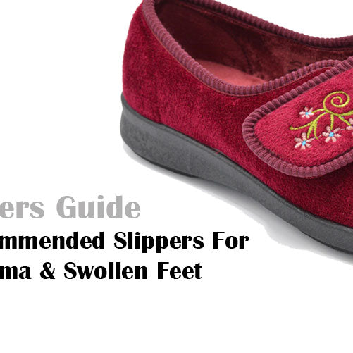 Slippers For Swollen Feet And Oedema