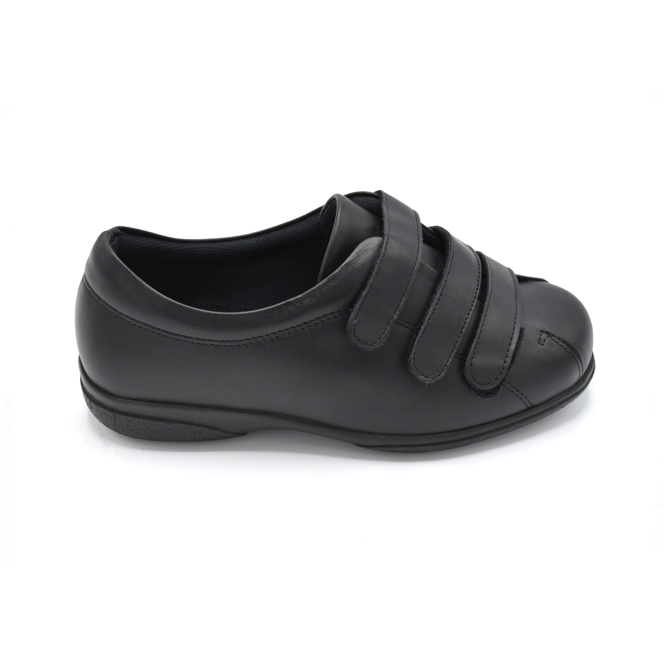 Ladies Wide Fitting Velcro Close Shoes