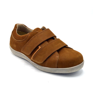Mens Wide Fit Sporty Velcro Shoe For Orthotics