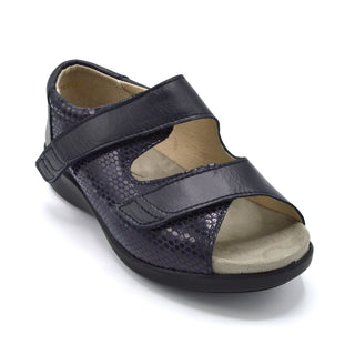 Sandal With Adjustable Velcro Strap For Swollen Feet