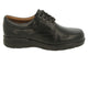 DB Bob - Mens Extra Wide Lace Up - 2V and 6V Width Fitting - Black