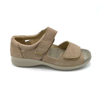 DB Kylie Tan Velcro Womens Tan Sandal