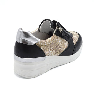Extra Wide Zipped Light Trainer For Bunions