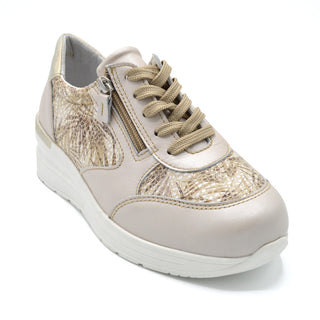 Extra Wide Zipped Light Trainer For Bunions