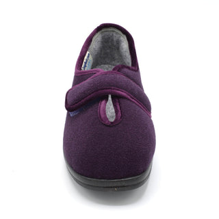 Womens Wide Fit Velrco Slipper For Bunions