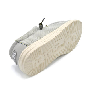 Hey Dude Wallz Sox - Extra Wide Fitting Summer Casual - 2E - Grey