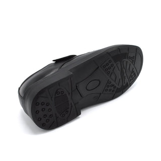 Black Mens Velcro Shoes For Bunions