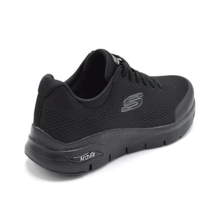 Extra Wide Fitting Black Trainer For Bunions
