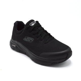 Extra Wide Fitting Black Trainer For Bunions