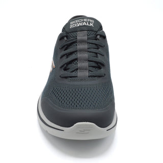 Skechers ArchFit Simplicity -Mens Wide Fit Casual Trainer - 4E Width Fitting - Grey