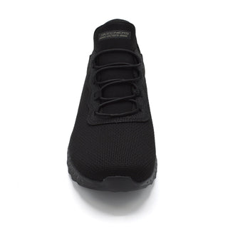 Skechers Daily Inspiration - Mens Wide Fit Slip In Trainer - 2E Fitting - Black
