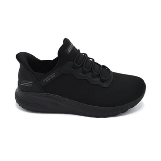 Skechers Daily Inspiration - Mens Wide Fit Slip In Trainer - 2E Fitting - Black