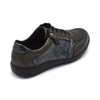 Wide Fitting Zipped Shoe Ideal For Bunions
