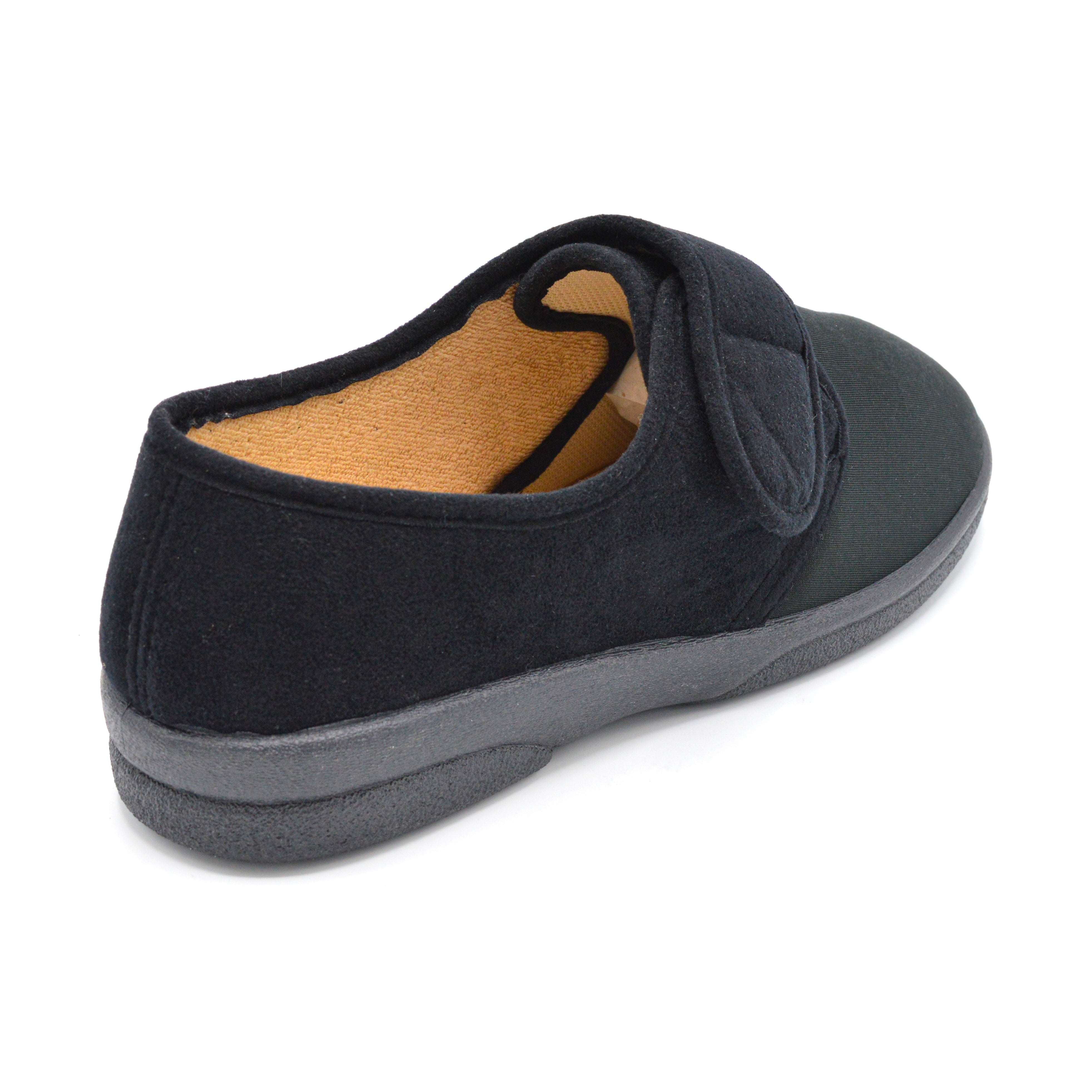 Warm Velcro Wider Fit Slippers For Diabetes