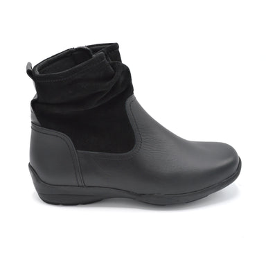 DB Wide Fitting Black Ankle Boot 