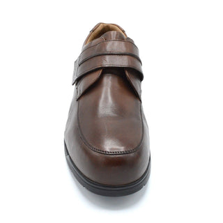 Brown Velcro Extra Wide Over Size Shoes