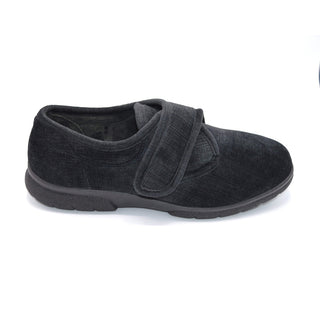 DB Mens Black Wide Fit House Shoe