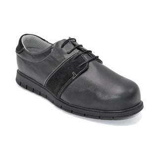 Comfortable Black Men's Shoe For Bunions