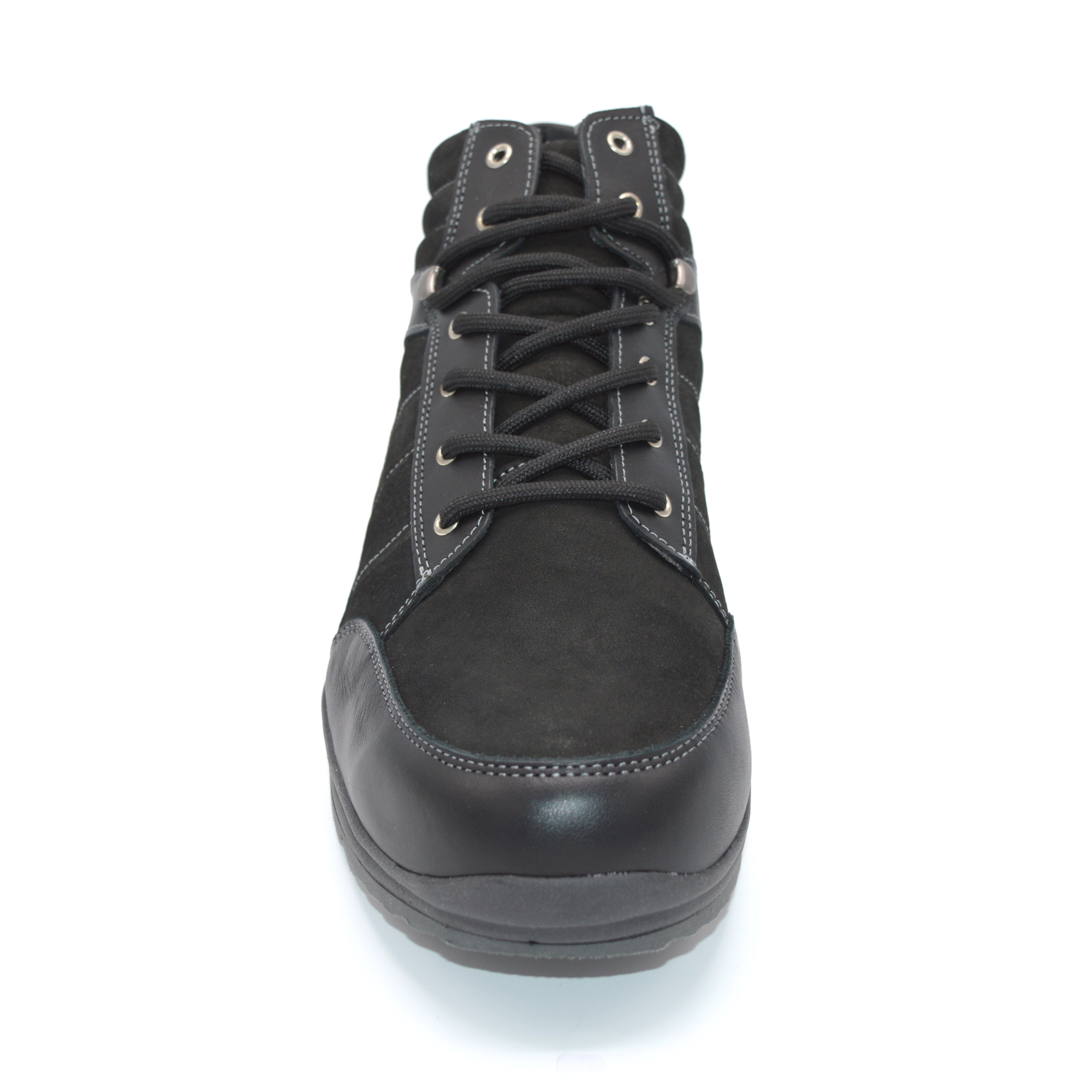 Air-Cushioned Lace-up Boot For Custom Orthotics