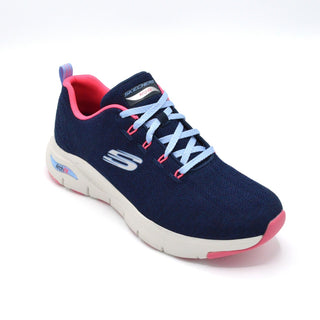 Skechers Extra Wide Ladies Trainer Navy