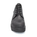 Black Lace-up Work Boot For Bunions