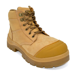 Mens Zipped Extra Wide Safety Boots for Orthotics