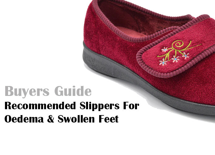 Slippers For Swollen Feet And Oedema