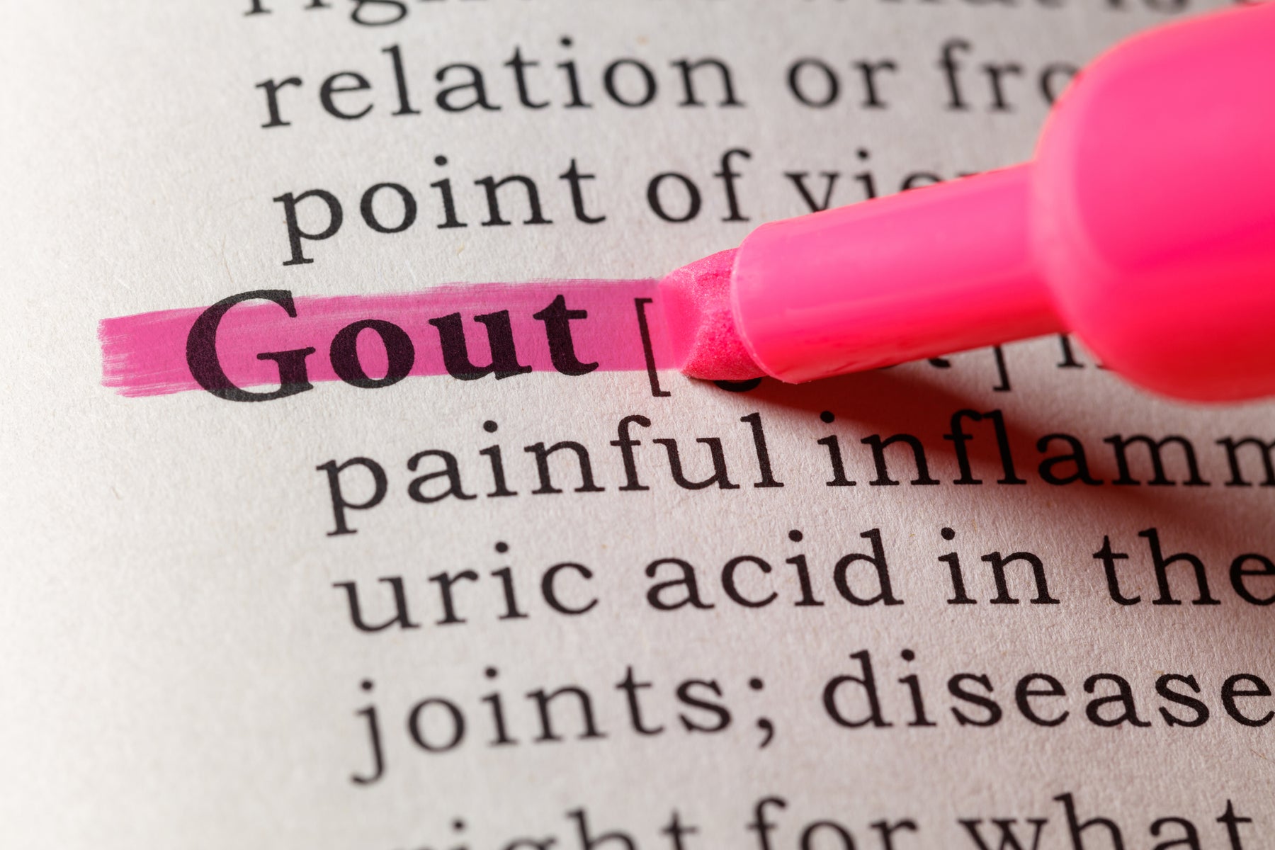 A Healthy Diet For Gout