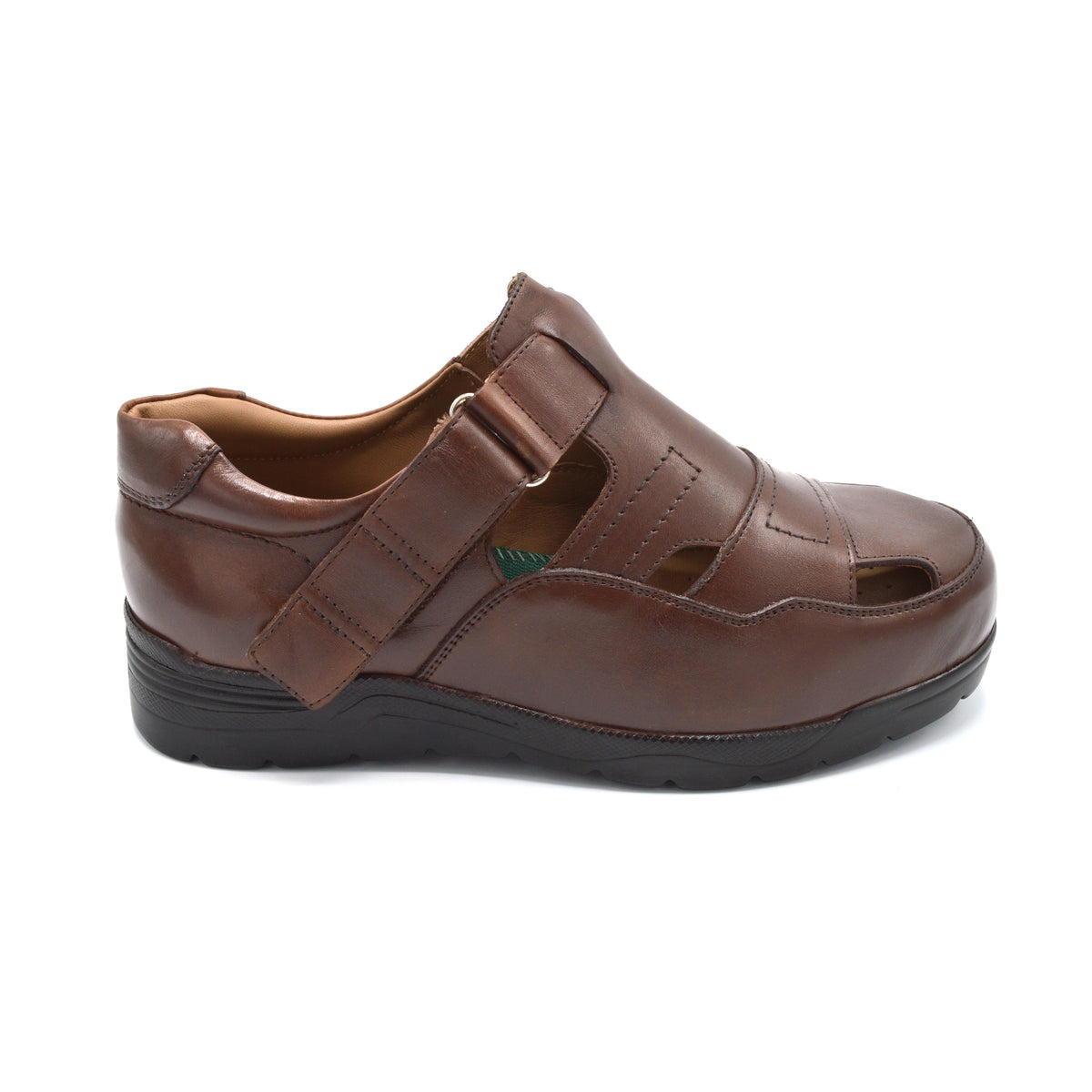 Extra Wide Men's Sandals - Velcro Close and Lace Up. — Wide Shoes