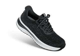 Orthofeet Nira Hands-Free Ladies Stretch Trainer - 4E Fitting - Black