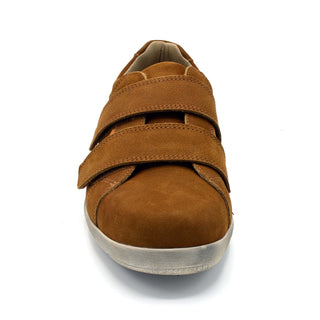 Mens Wide Fit Sporty Velcro Shoe For Orthotics