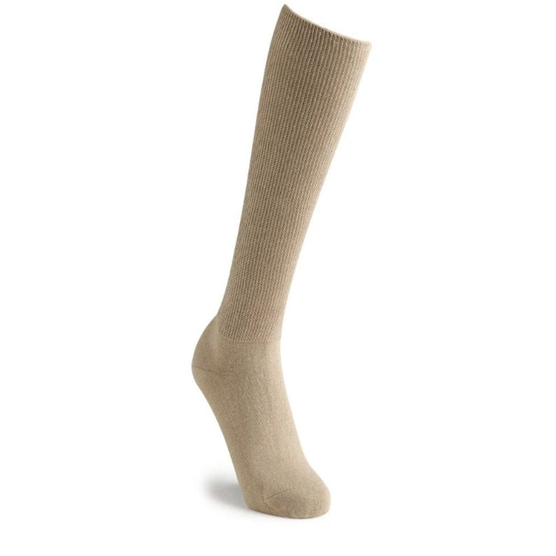 Fuller Fit Socks CALF LENGTH For Very Swollen Feet - Beige