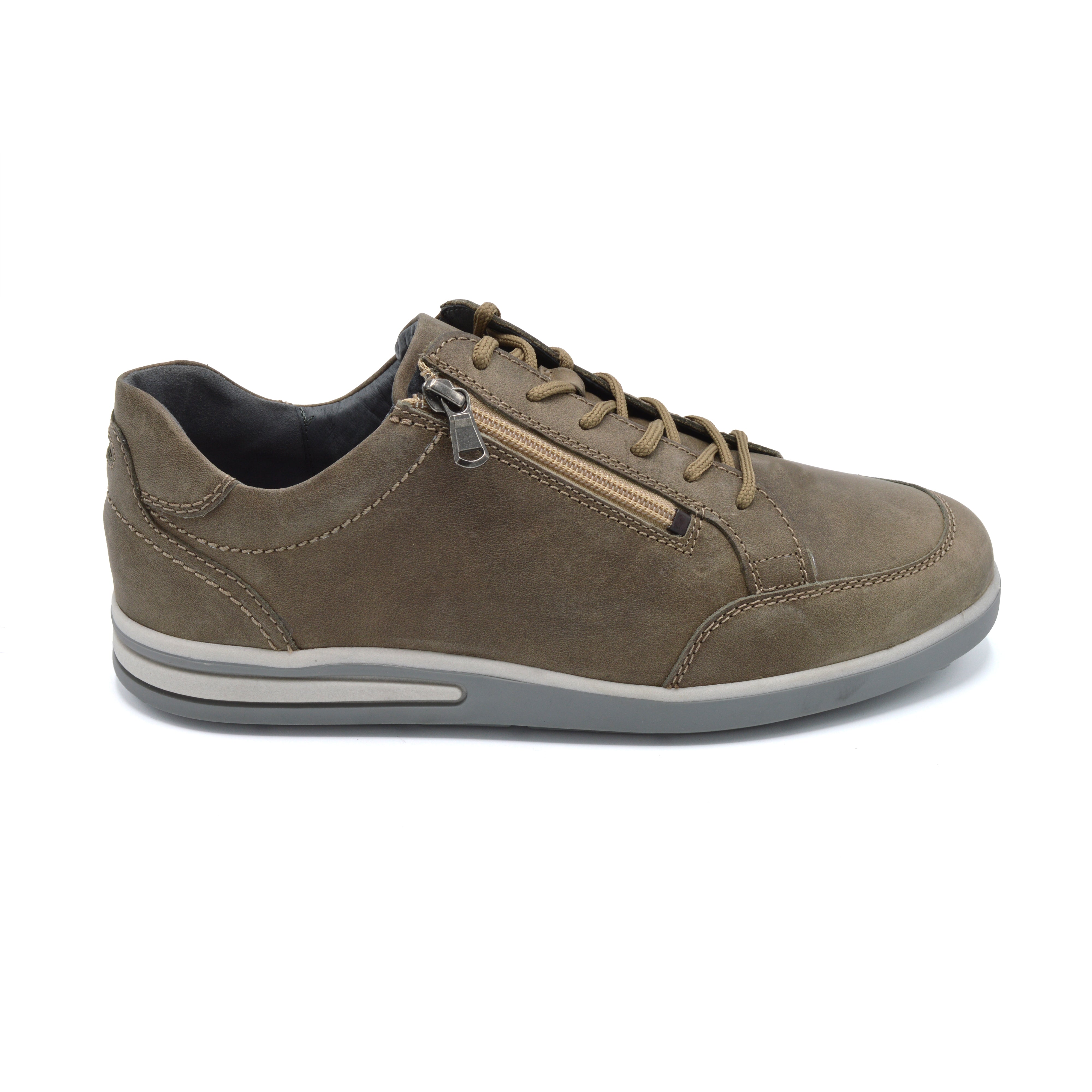 Waldlaufer Klemens - Trendy Extra Wide Trainer - Sand — Wide Shoes