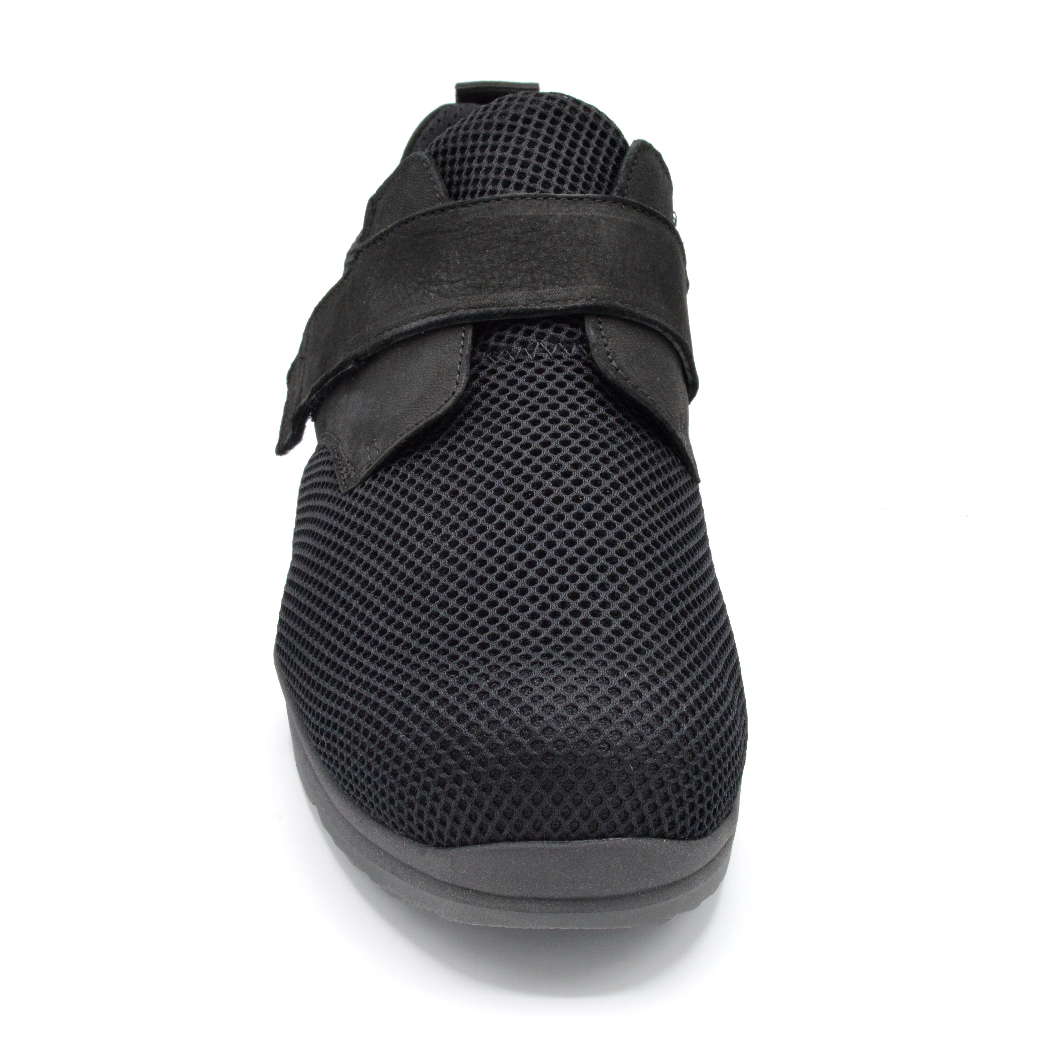 Extra Wide Black Velcro Shoe For Bunions