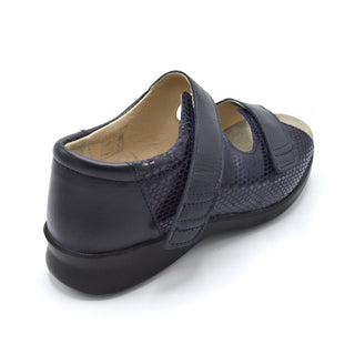 Sandal With Adjustable Velcro Strap For Swollen Feet
