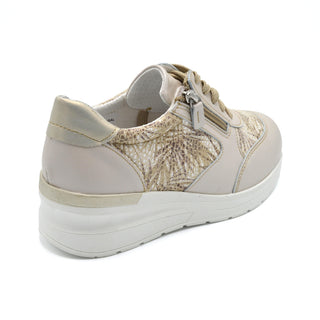 Extra Wide Zipped Light Trainer For Bunions