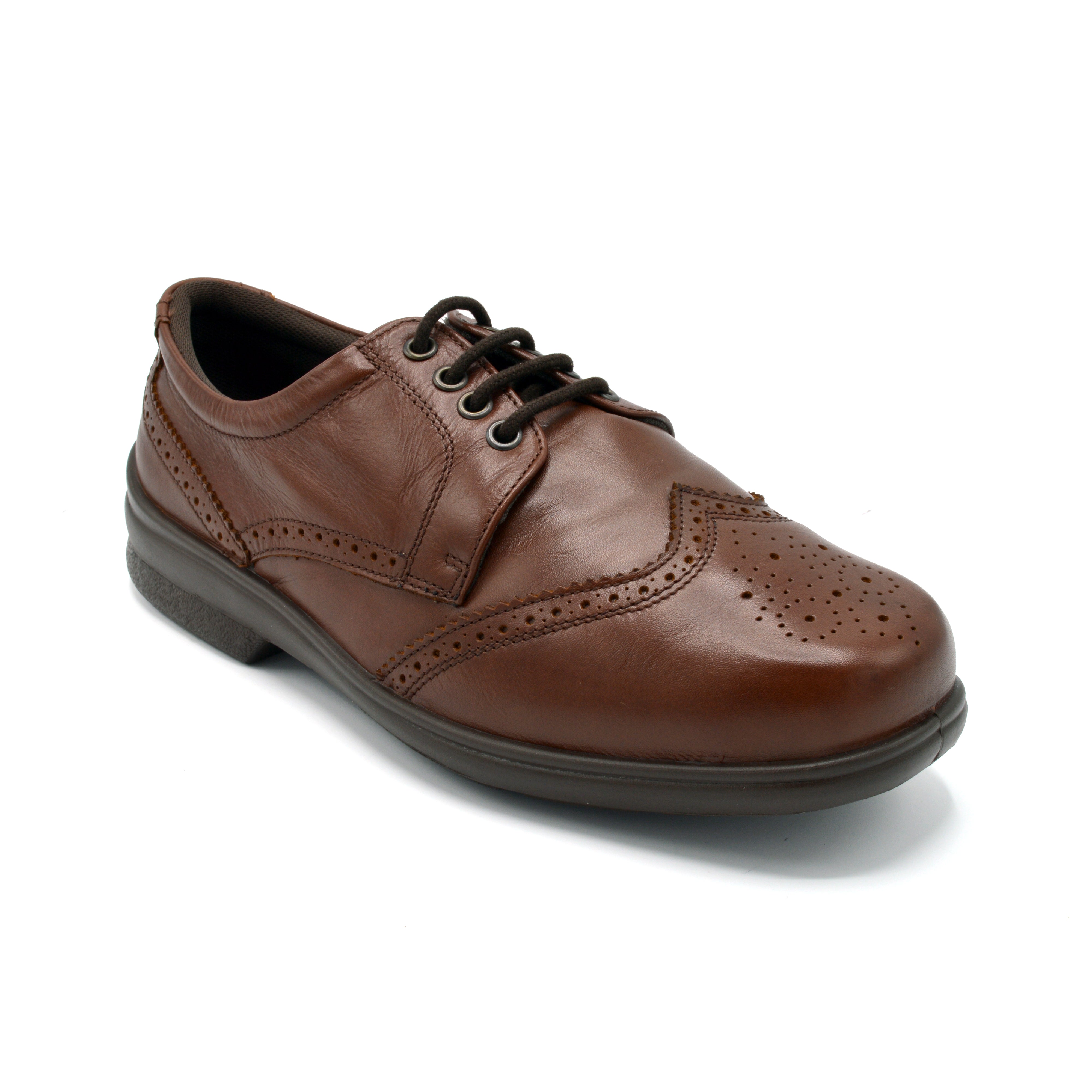 Brown Laces Extra Wide Fitting For Bunions