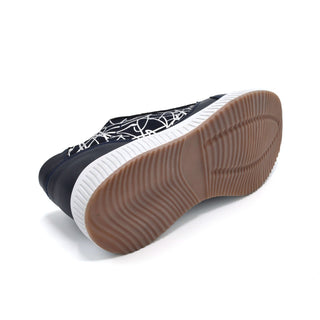 Wide Fitting Casual Zipped Trainer For Bunions
