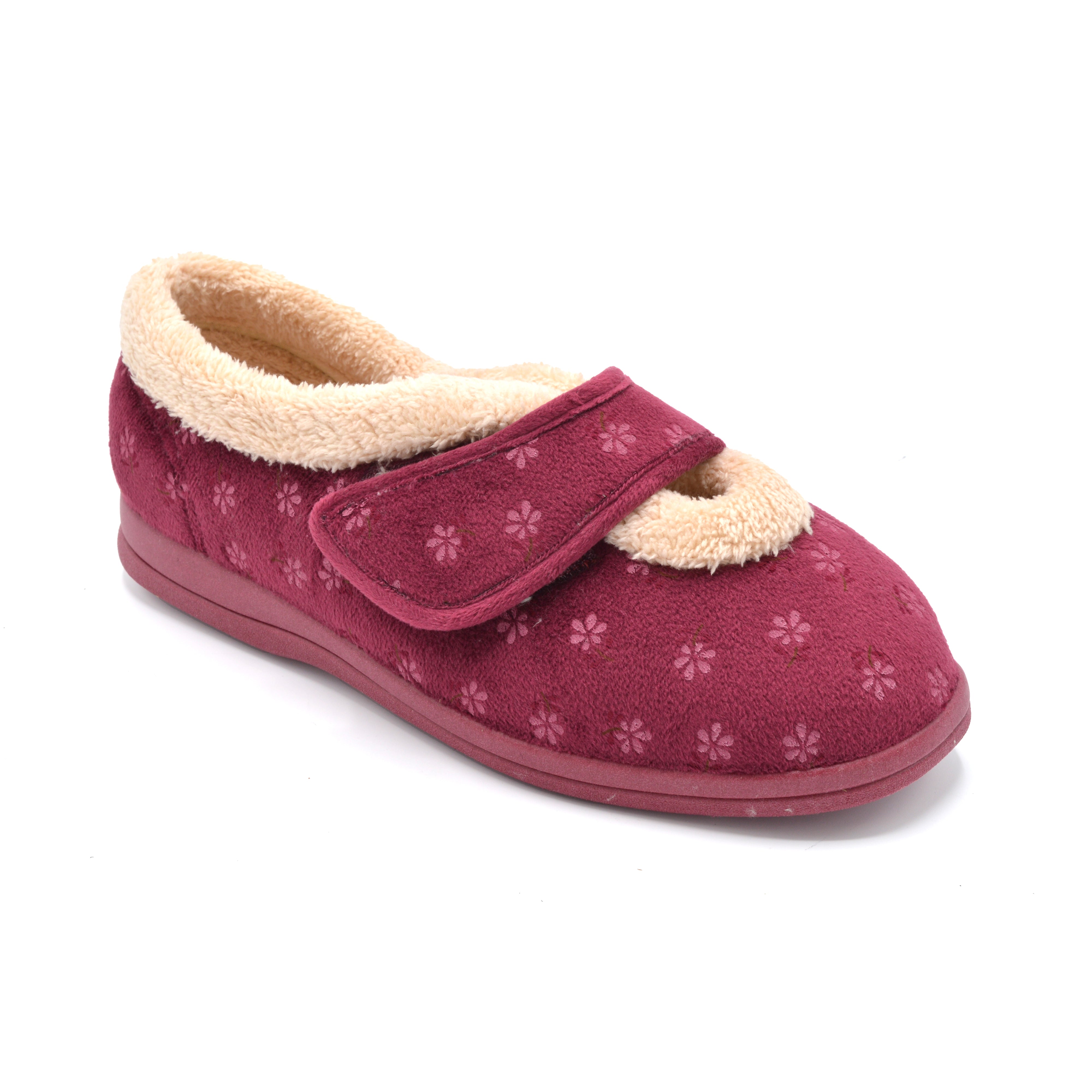 Extra Wide Velcro Slipper For Bunions