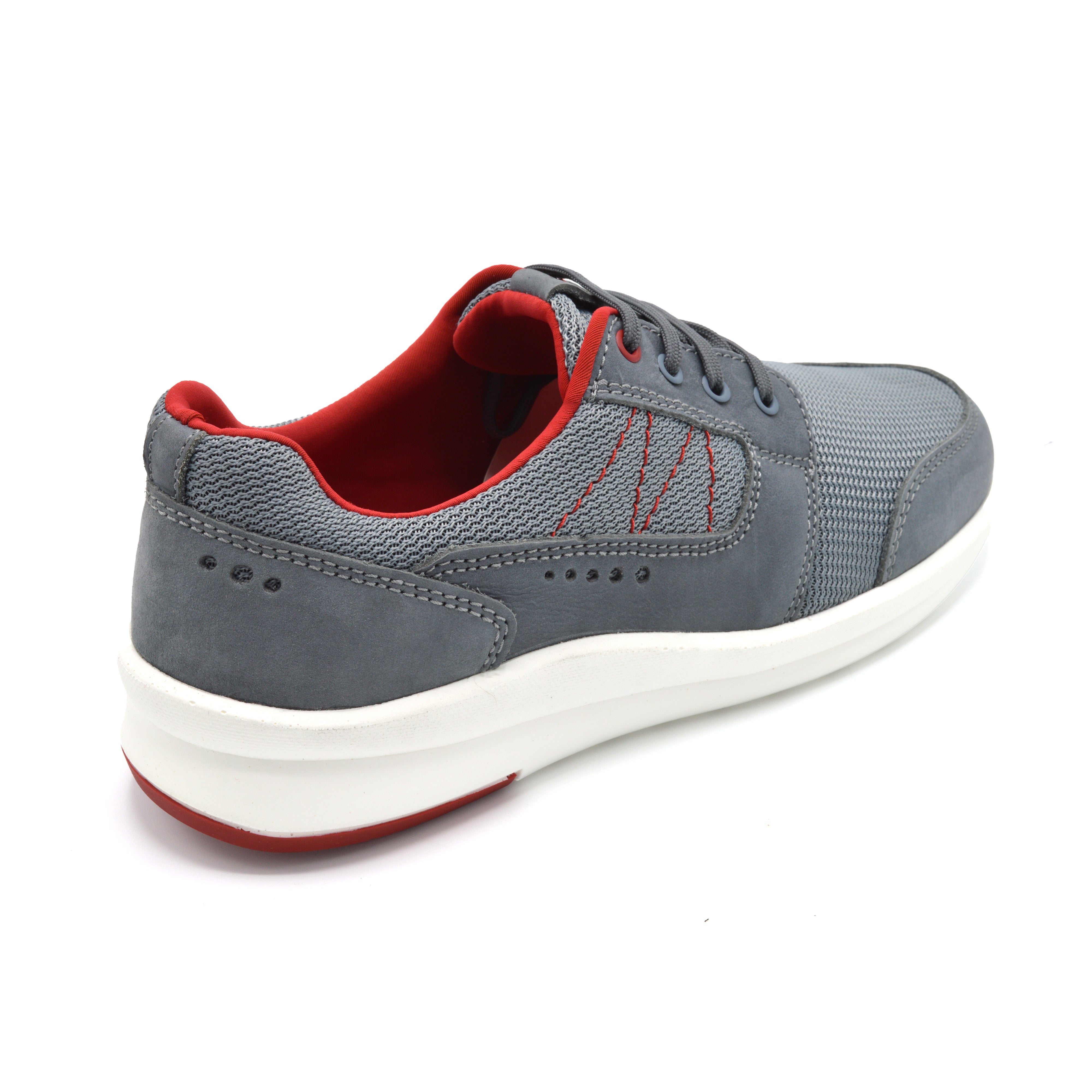 Cosyfeet Vasco- Mens Extra Wide Fit Trainer - 6E Fitting Grey