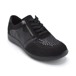 Extra Wide Fitting Zipped Trainer For Orthotics
