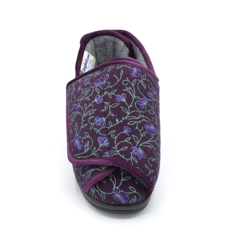 Cosyfeet Extra Wide Ladies Slipper For Oedema