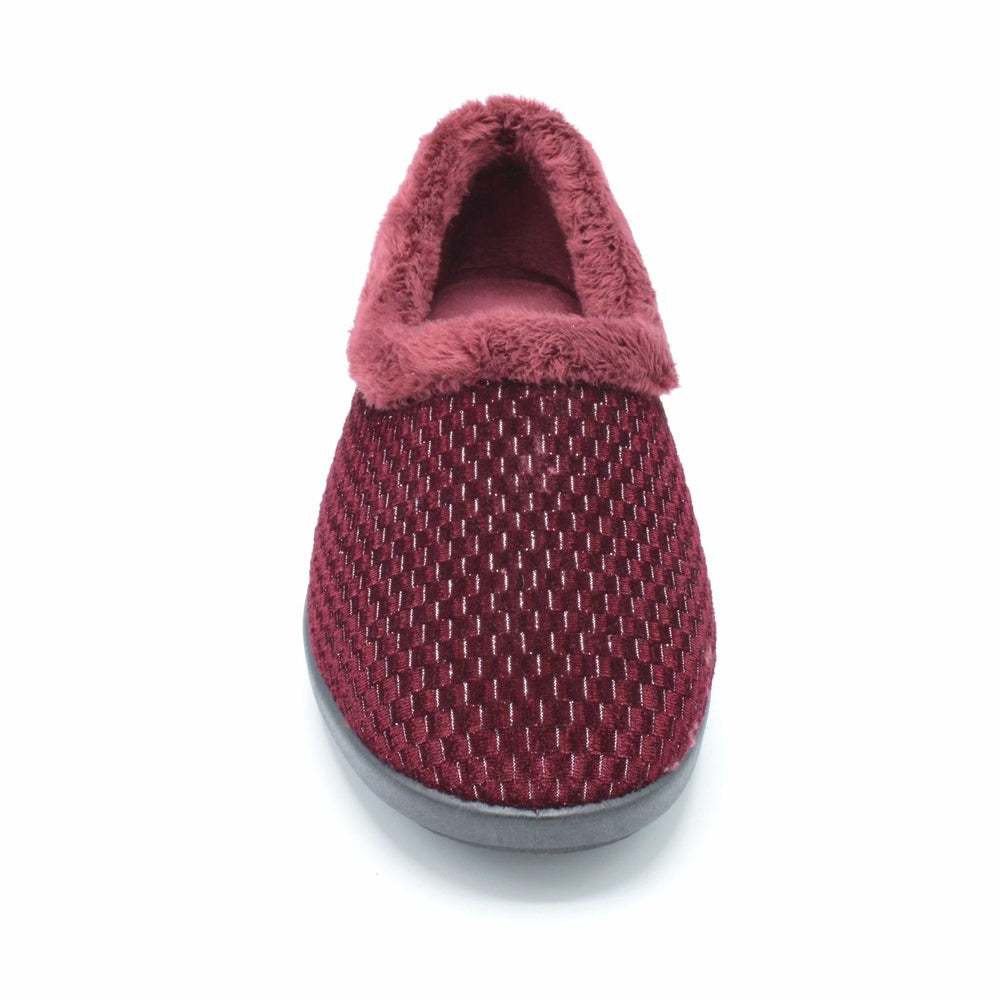 Warm Extra Wide Fit Ladies Slipper For Bunions