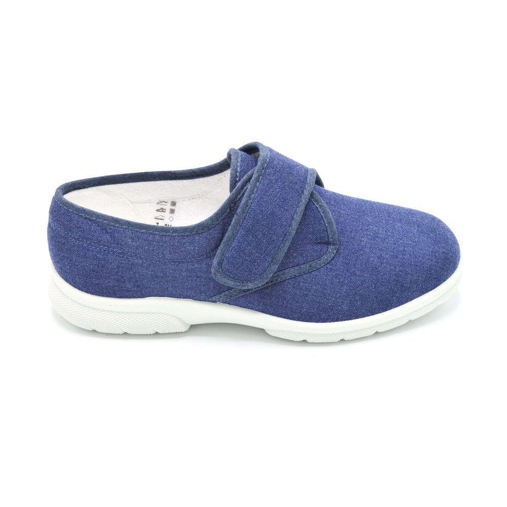 DB Cannock Navy Canvas Mens Shoe