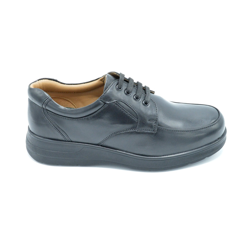 DB Brown Extra Wide Fitting Lace-Up shoe