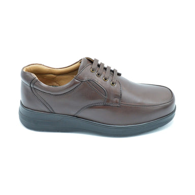 DB Brown Extra Wide Fitting Lace-Up shoe