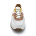 Ladies White Wide Fit Trainer For Corns And Foot Problems