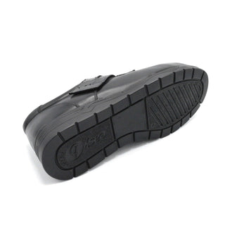 Black Extra Wide Velcro Over Sized Shoes
