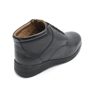 Black Extra Wide Lace Over Sized Shoes