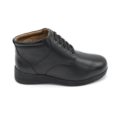 Mens wide online width dress boots